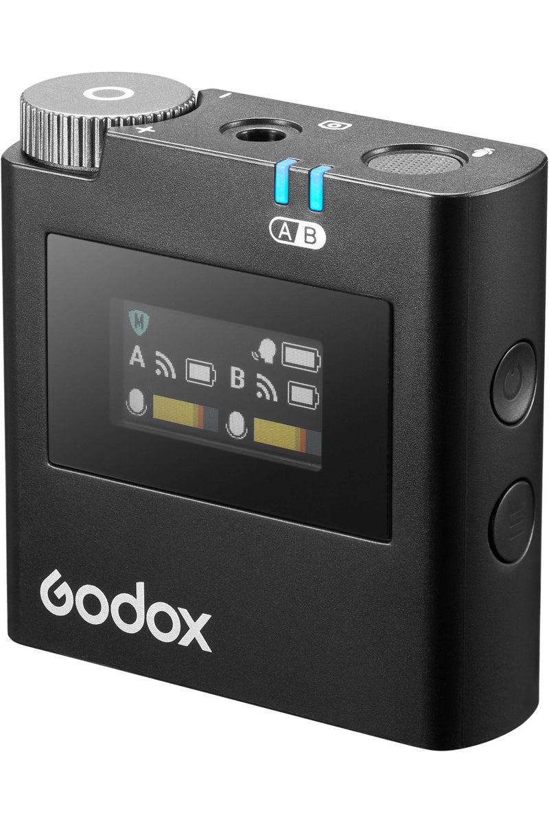 Godox Godox Virso S M2 2-Person Wireless Microphone System for Sony Cameras and Smartphones - Image 2