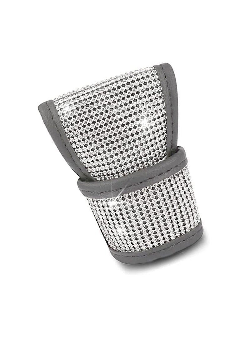 GEAR KNOB COVER W/DIAMOND, GREY 028