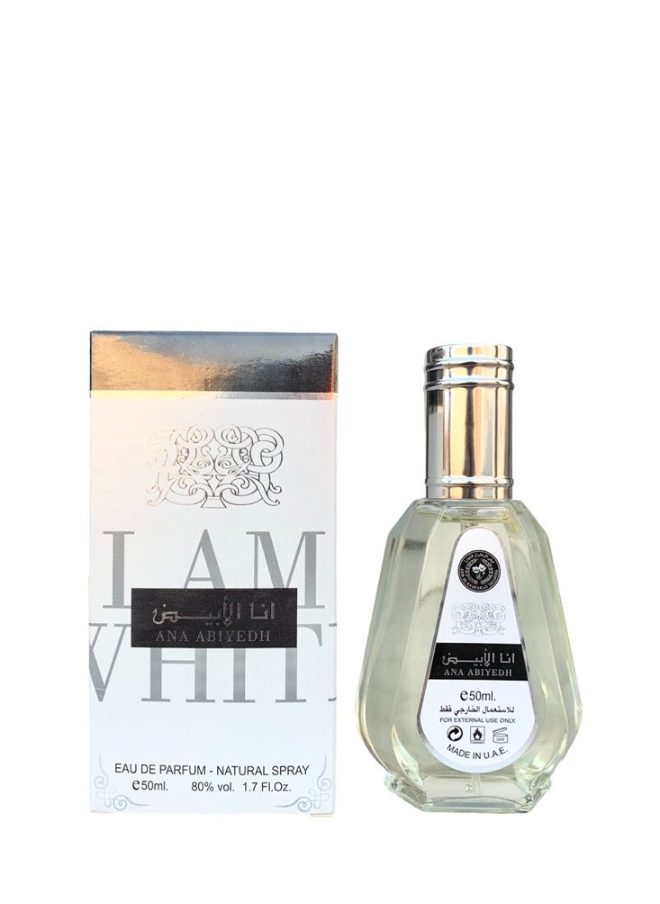 Ard Al Zaafaran - ARD AL ZAAFARAN ANA ABIYEDH EAU DE PARFUM 50 ML - Image 1