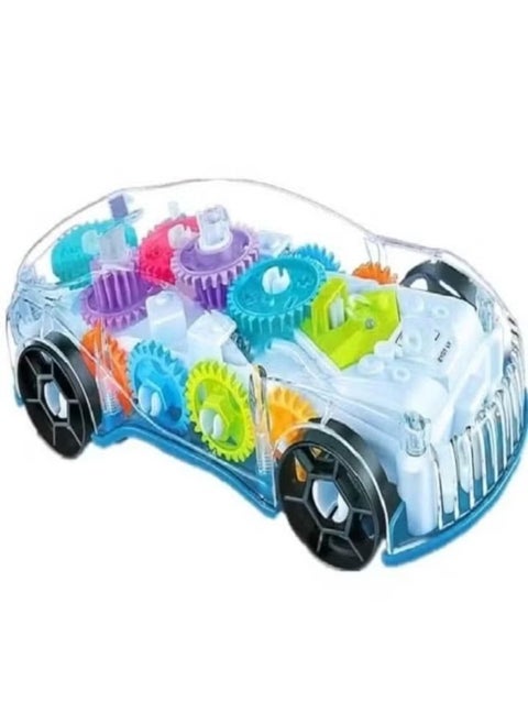 Gear Simulation Mechanical Car with Light and Sound