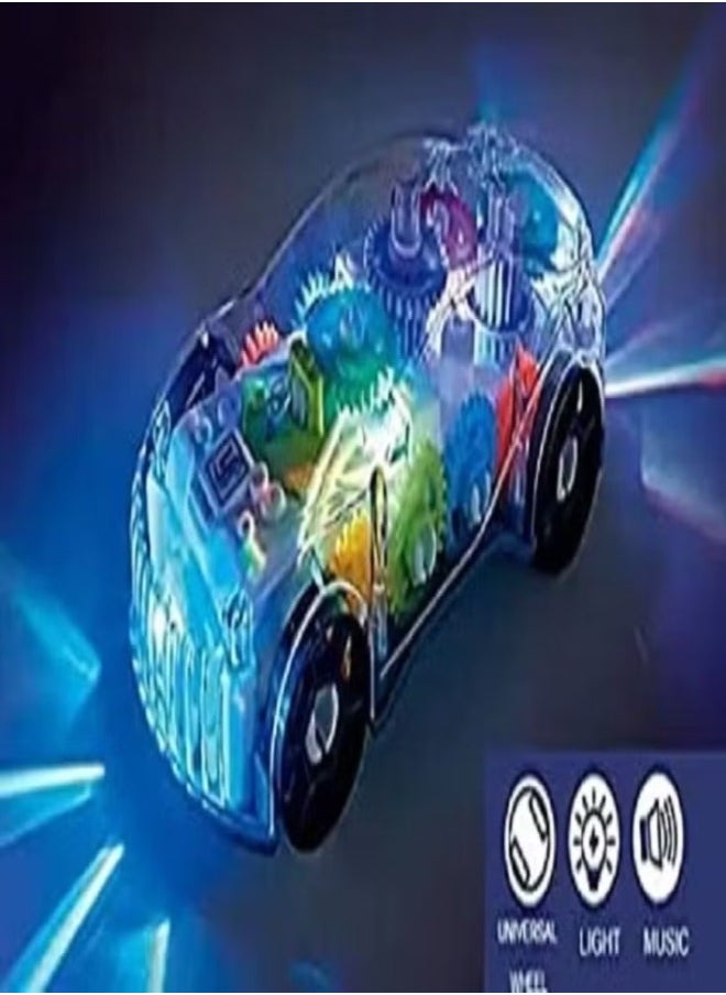 Gear Simulation Mechanical Car with Light and Sound