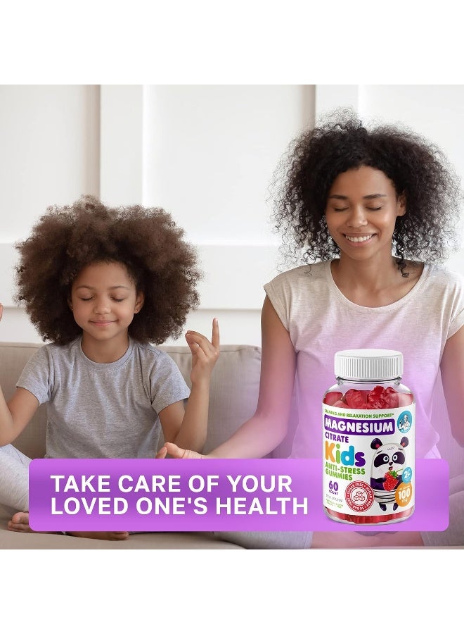 DR. MORITZ Kids Magnesium Gummies Sugar-Free - Calm Magnesium Gummies Supplement for Children, Sugar-Free Magnesium Calm Chews for Kids & Adults - Image 5
