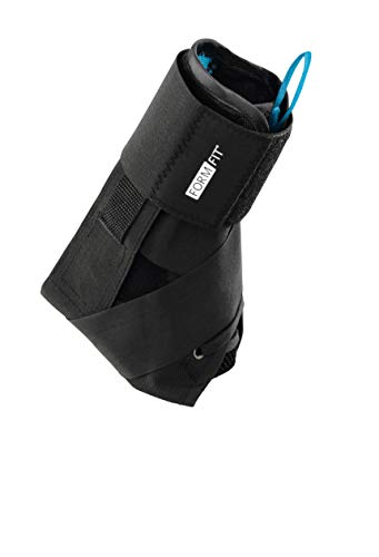 Ossur FormFit Ankle Brace with Speedlace & Figure 8 Straps | Single Pull Closure & Removable Semi-Rigid Stays | Ankle Immobilization Post Injury or Prophylactic Use | Durable Material | (Medium) - Image 1