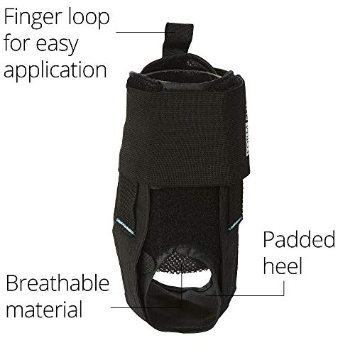 Ossur FormFit Ankle Brace with Speedlace & Figure 8 Straps | Single Pull Closure & Removable Semi-Rigid Stays | Ankle Immobilization Post Injury or Prophylactic Use | Durable Material | (Medium) - Image 4
