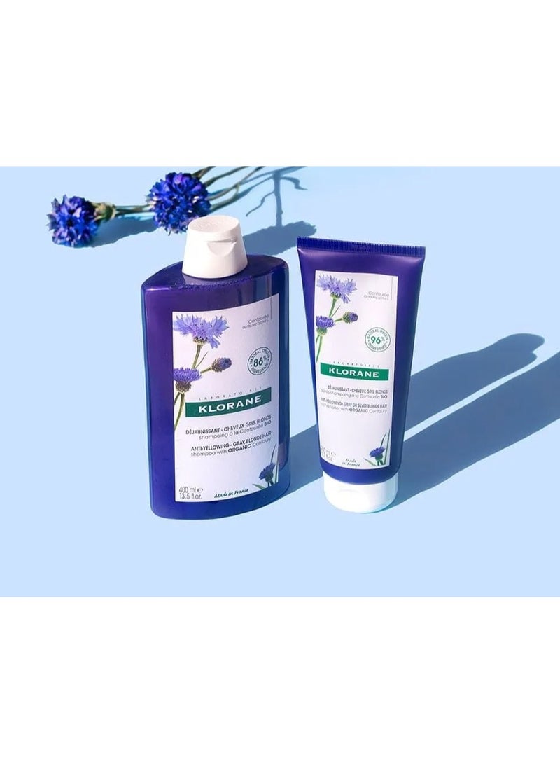 Klorane Centaury Silver Reflections Shampoo 400ml - Image 2