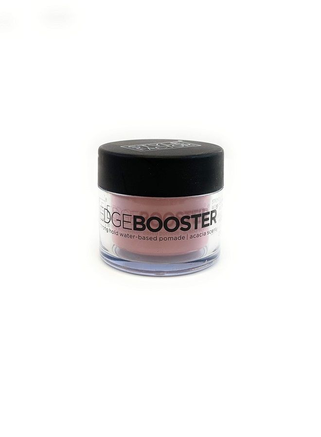 EDGEBOOSTER Style Factor EDGE BOOSTER Strong Hold Water Base Pomade- Excellent for Taming Edges & Braiding Hair (Sweet Peach, 0.85oz) - Image 1