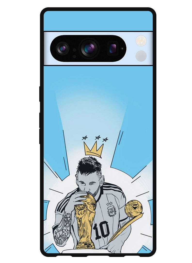 Theodor Protective Case Anti Scratch Shock Proof Bumper Cover For Google Pixel 8 Pro Messi Kiss WC - Image 1