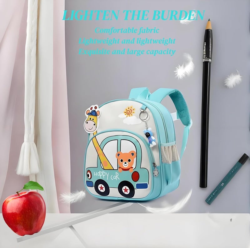 AoMige Toddler Backpack - Cute Cartoon Schoolbag for Kids with Adjustable Straps - Image 3