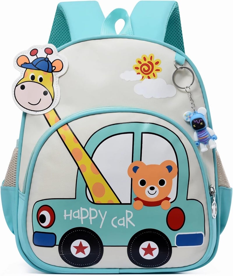 AoMige Toddler Backpack - Cute Cartoon Schoolbag for Kids with Adjustable Straps - Image 1