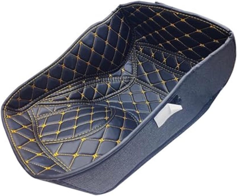 DEMULAX Motorcycle PU Rear Trunk Cargo Liner Protector - Image 1