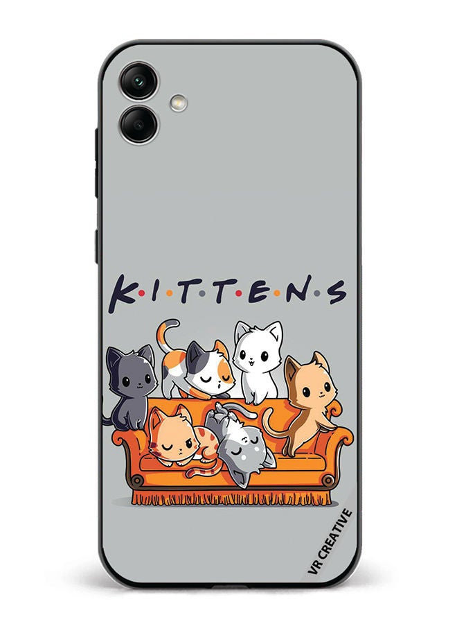 VR CREATIVE Protective Case Cover For Samsung Galaxy A04 Kittens Design Multicolour - Image 1