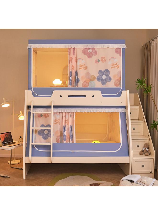 Bluejw Class A Printed Shading Bed Curtain For Mother And Child Bed Mosquito Net For Home Children And Baby Anti-fall Anti-mosquito Up And Down Student Dormitory - Image 1