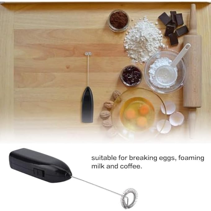 Silk Route 1Pc Egg Beater Handheld Electric Milk Beater Sheep Milk Coffee Mixer Milk Frother Electric Mixing Stick - Image 3