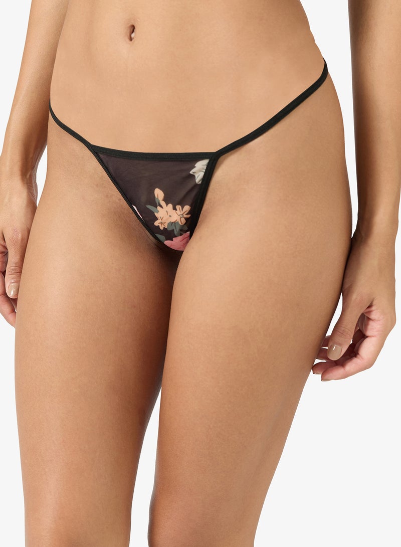 ايلا قميص نوم بطبعة زهور - Image 4