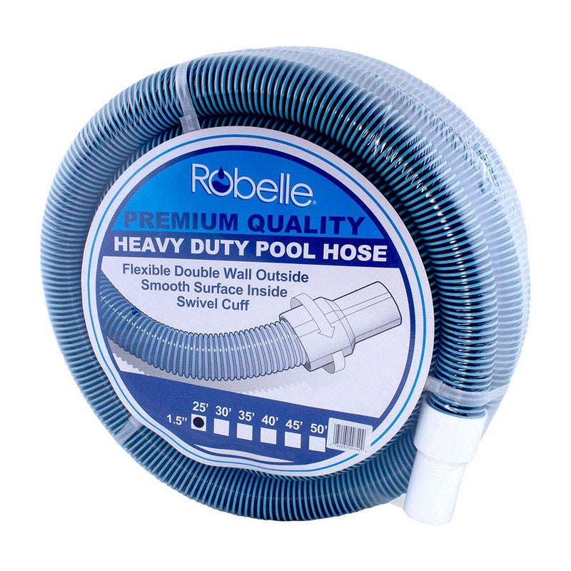 Robelle 25 ft. x 1-1/2 in. Premium Pool Vacuum Hose - Image 1