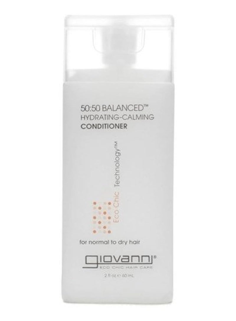 جيوفاني‏, البلسم المرطب والملطف 50:50 Balanced، للشعر العادي والجاف، 2 أونصة سائلة (60 مل) - Image 2