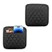 Gasedin 2 PCS Car Side Pocket Organizer Leather Adhesive Auto Side Seat Back Storage Pocket Waterproof Phone Document Sunglasses Holder Vehicle Gap Filler Pouch Car Accessories Medium - Image 2