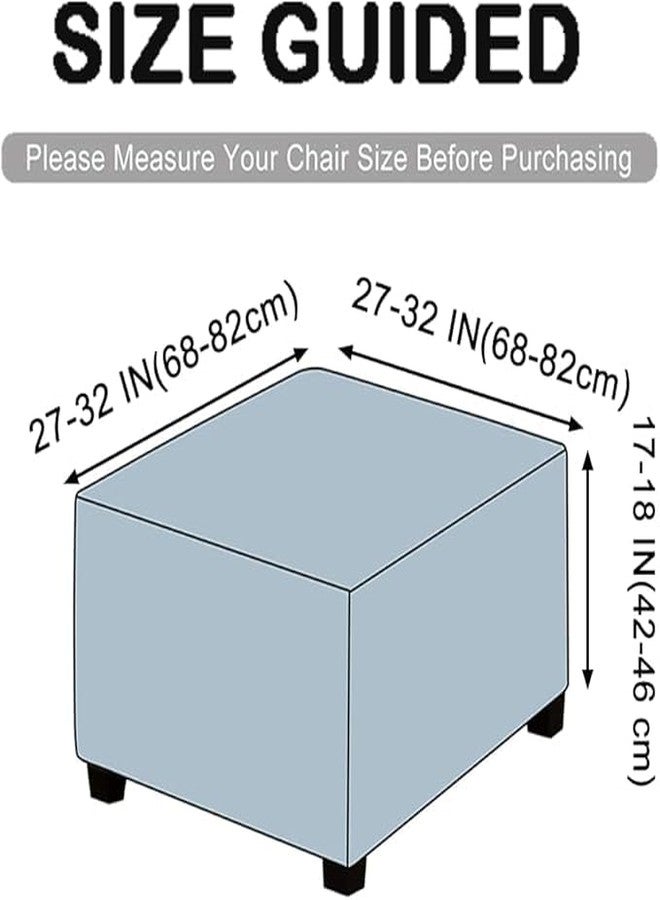 Andreannie Spandex Super Strech Sofa Slipcovers Non Slip Soft Sturdy Washable Armchair Sofa Covers Furnitute Protector Armchair Bundle Chair Couch Covers for Kids Pets (Solid Light Gray) - Image 4