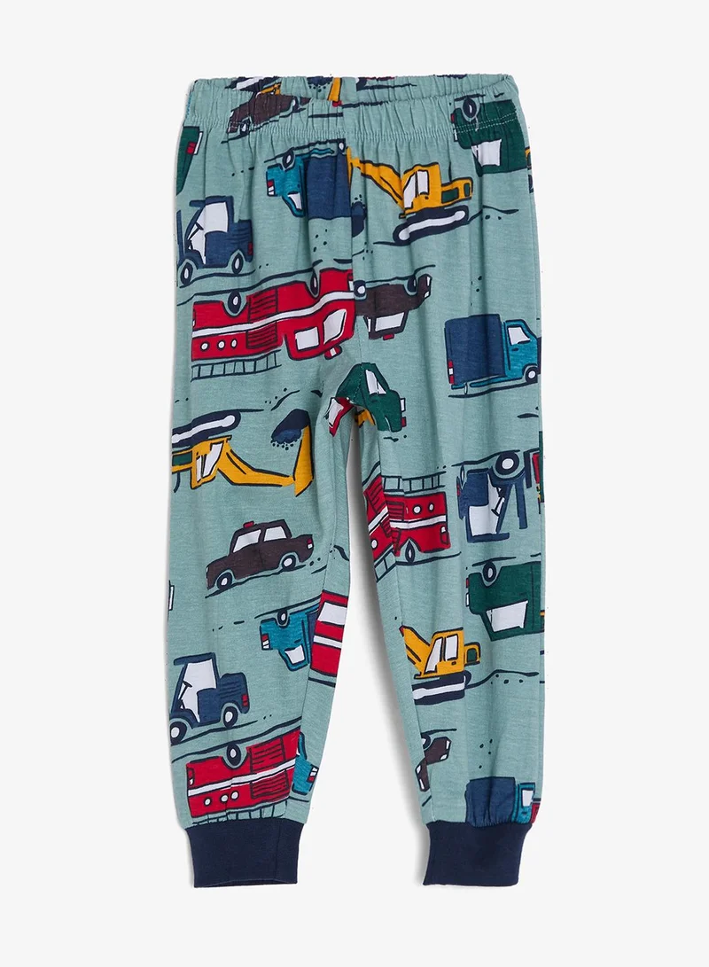 Ripples  Boys Pajama Set With Long Sleeves Tee & Bottom for Men | Best Price UAE
