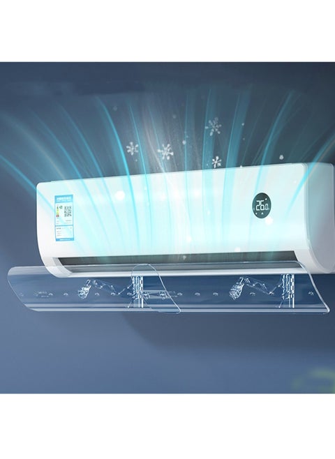 Air Conditioner Deflector, Adjustable Air Conditioners Easy Installation Without Punching For Wall, Effectively Controls Airflow Direction and Improves Air Quality