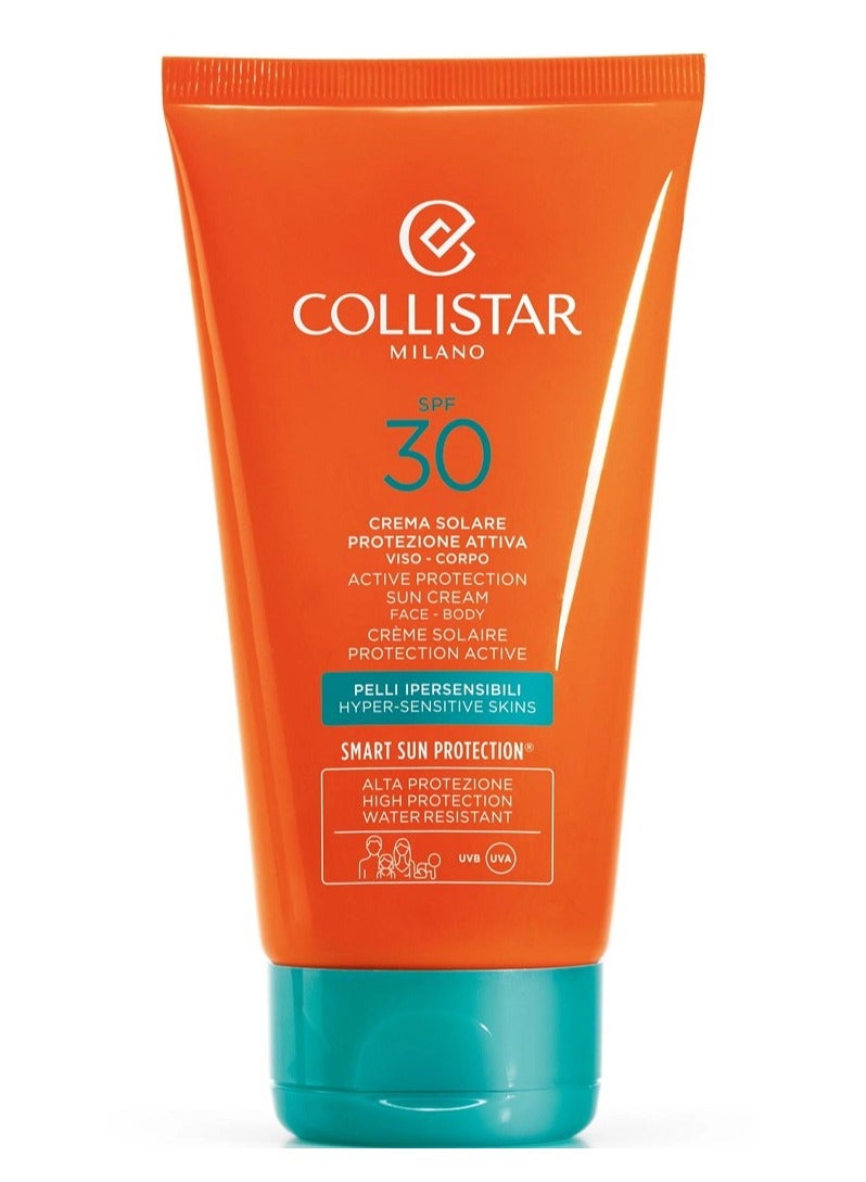 Collistar Active Protection Sun Cream Hiper-Sensitive Skin Face & Body 150ml - Image 1