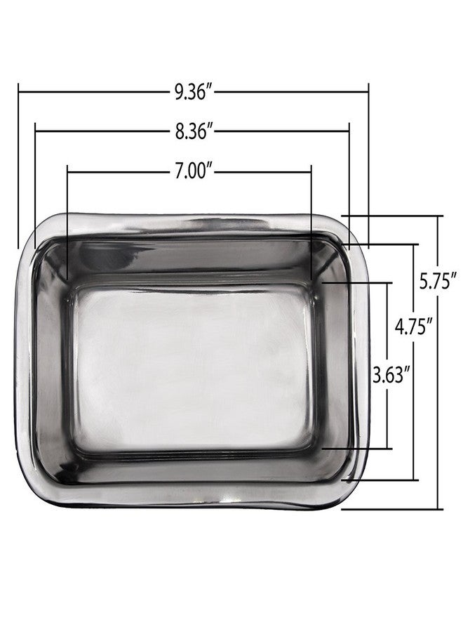 Lindy's Stainless Steel Loaf Pan for Baking Bread, Meatloaf, Cakes, Brownies, Casseroles, and More, Nontoxic & Dishwasher Safe - Image 4