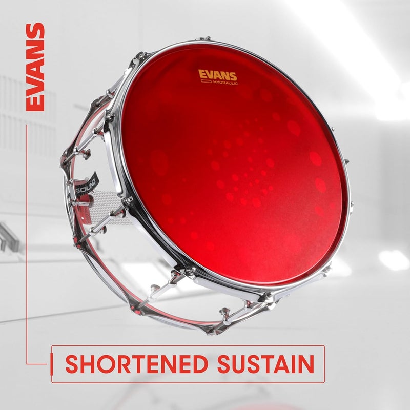Evans Hydraulic Red Tom Drumhead - 8 Inch - Image 5