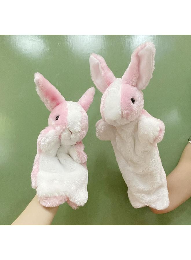 Bluejw 40cm Large Plush Toy White Rabbit One Large One Small Suit Gloves Doll Mouth Doll Wish - Image 3