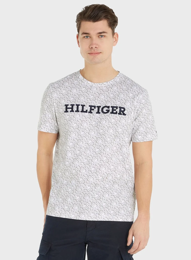 TOMMY HILFIGER Logo Crew Neck T-Shirt