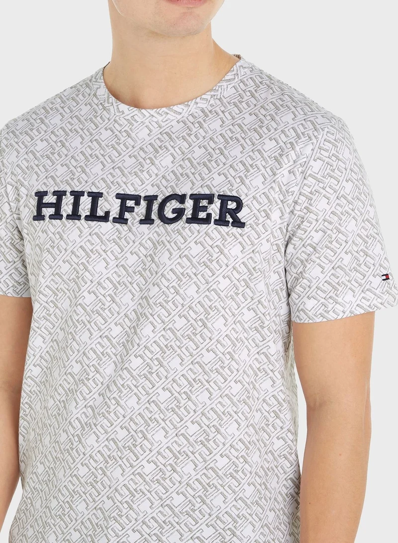 TOMMY HILFIGER Logo Crew Neck T-Shirt