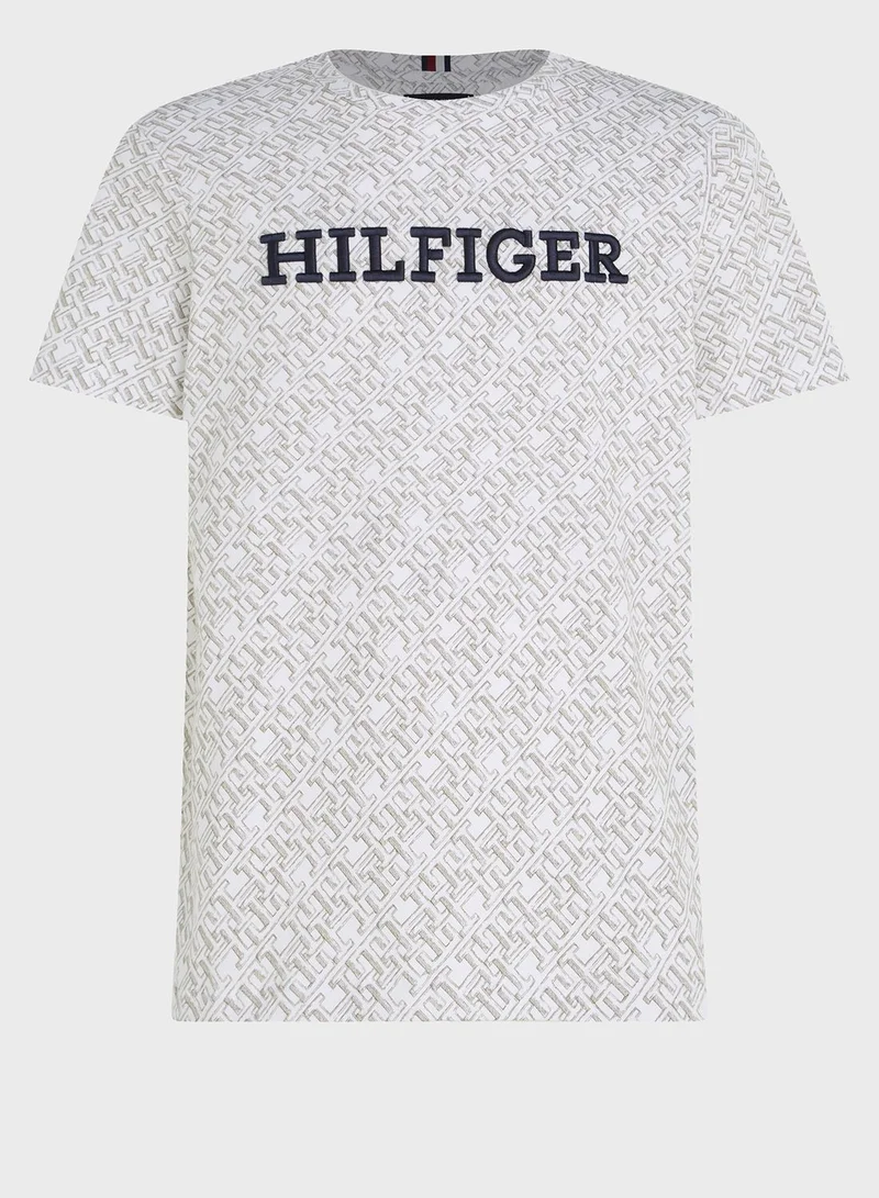 TOMMY HILFIGER Logo Crew Neck T-Shirt