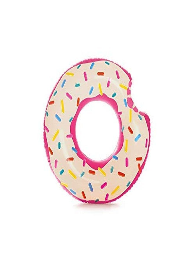 VWretails Rainbow Donut Inflatable Pool Swim Tube - Image 1