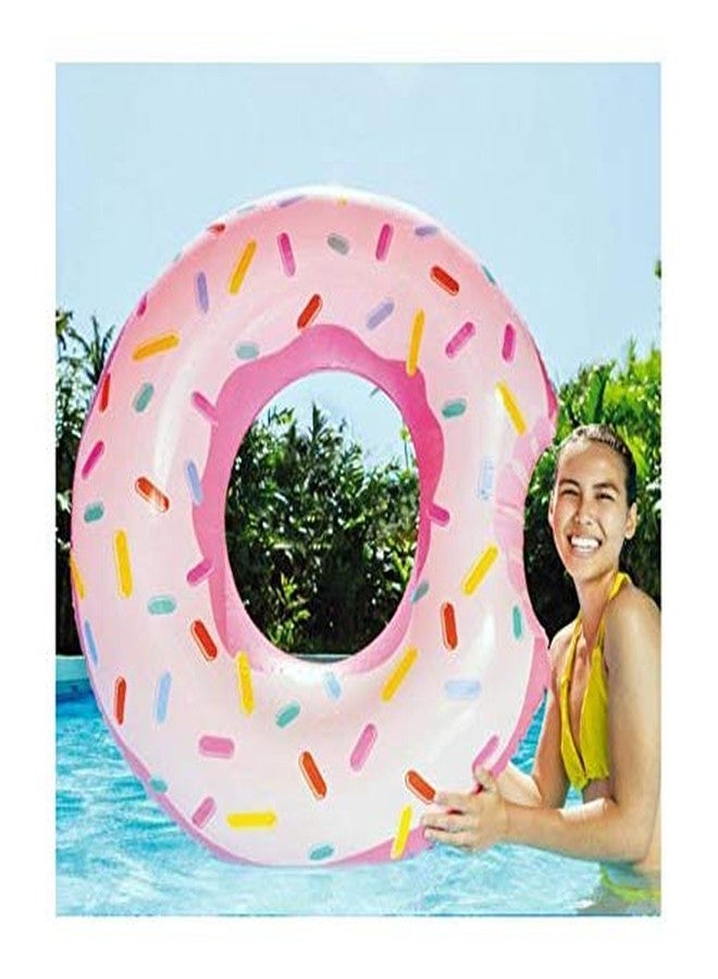 VWretails Rainbow Donut Inflatable Pool Swim Tube - Image 4