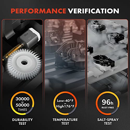 A-Premium مشغل قفل باب A-Premium متوافق مع مركبات نيسان - ألتيما 2007-2012 L4 2.5L/V6 3.5L، سيدان - الجانب الخلفي الأيمن للراكب، استبدال# 82500-JA00A، 82500-ZX60A - Image 3