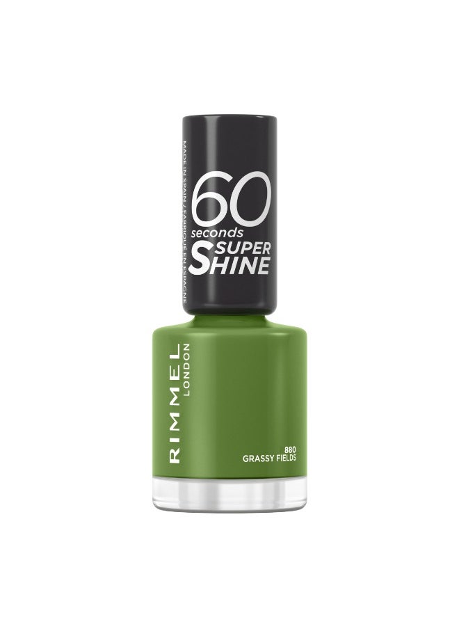RIMMEL LONDON - 60 Seconds Nail Polish - 880 Grassy Fields - Image 1