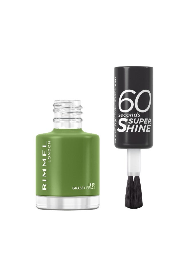 RIMMEL LONDON - 60 Seconds Nail Polish - 880 Grassy Fields - Image 1