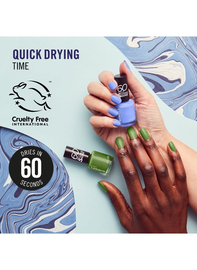 RIMMEL LONDON - 60 Seconds Nail Polish - 880 Grassy Fields - Image 1