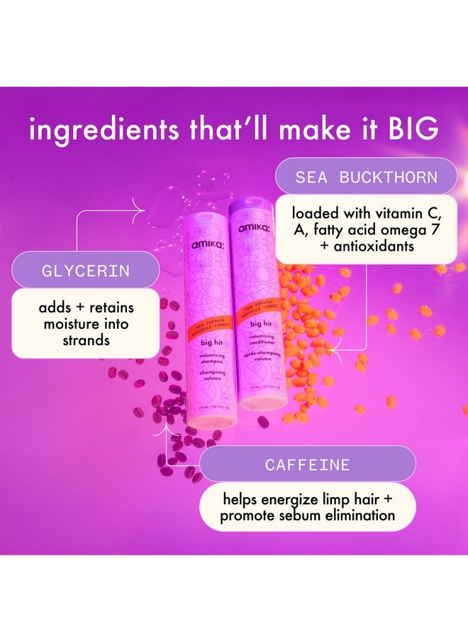 amika Amika big hit volumizing shampoo, 275ml  - Image 4