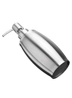Mishrit Mishrit Stainless Steel Soap | Liquid Dispenser | Lotion Dispenser Pump for Kitchen or Bathroom | Rust-Resistant Stainless Steel Soap Dispenser for Multiple Uses (Pack of 1).  - Image 1