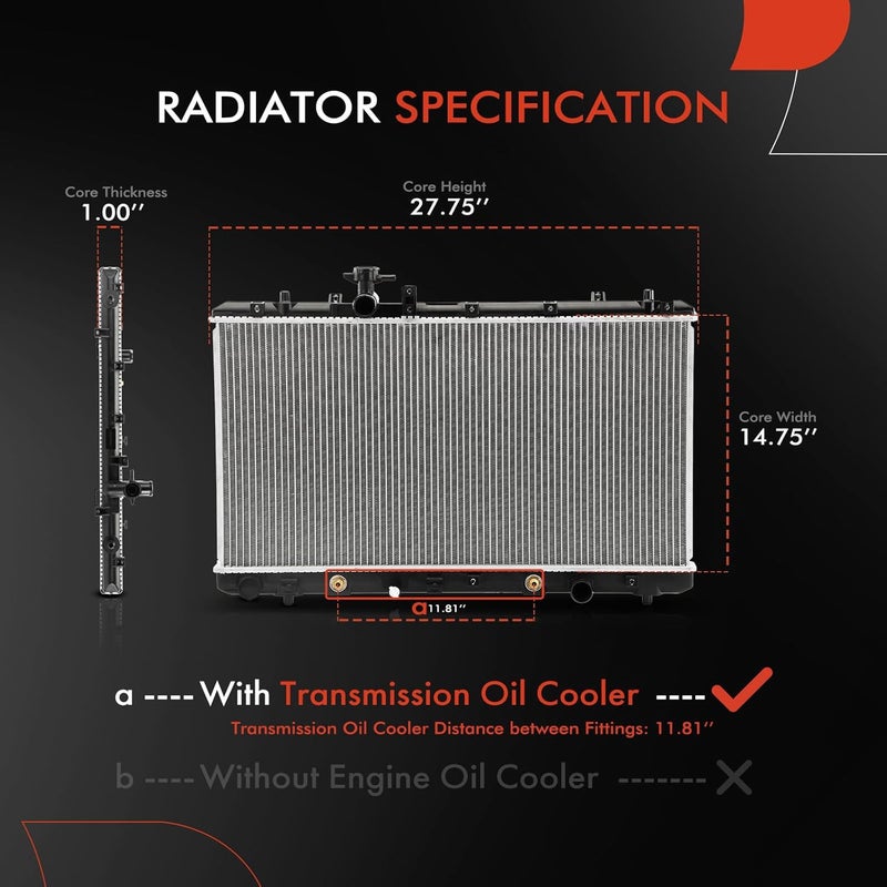 Engine Coolant Radiator Assembly for Suzuki SX4 - Image 2