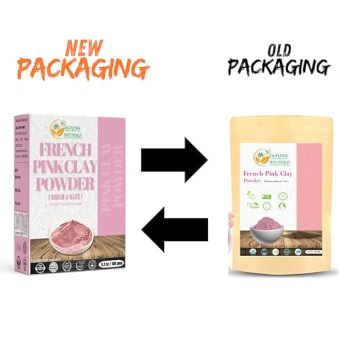 Herbs Botanica French Pink Clay/Rose Clay Powder Montmorillonite Kaolin Clay Powder Healing Clay for Face Mask Skin Care Detox, For Soap Making Clay French Skincare150 gms / 5.3 oz - Image 2