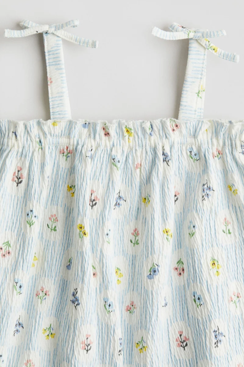 H&M Crinkled romper suit