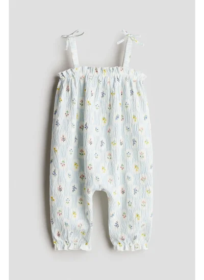 H&M Crinkled romper suit