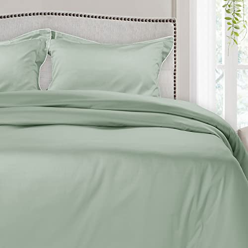 SPREAD SPAIN Italian Cotton 500 Thread Count King Size Pillowcases Super Soft and Breathable Envelope Closure Pillow Cases 22" x 34" Inches Mint - Image 4