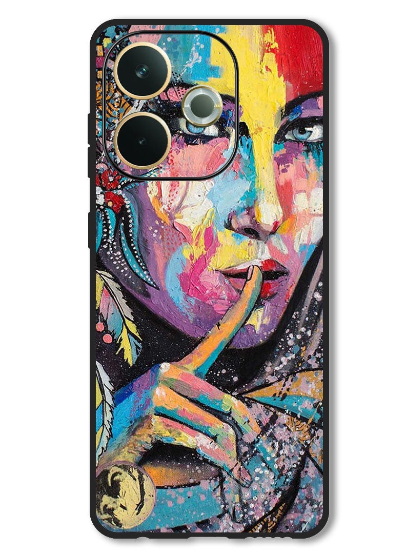 Theodor حافظة متوافقة مع أوبو A5 برو حماية مضادة للصدمات غطاء بامبر وجه - Image 1