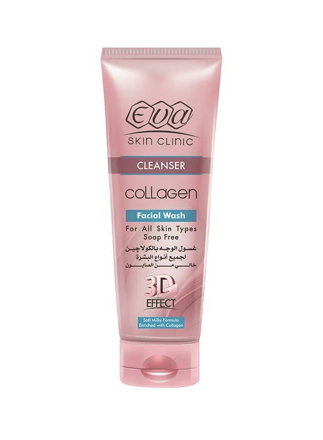 إيفا غسول الوجه المضاد للشيخوخة بالكولاجين من سكين كلينيك، 150 مل