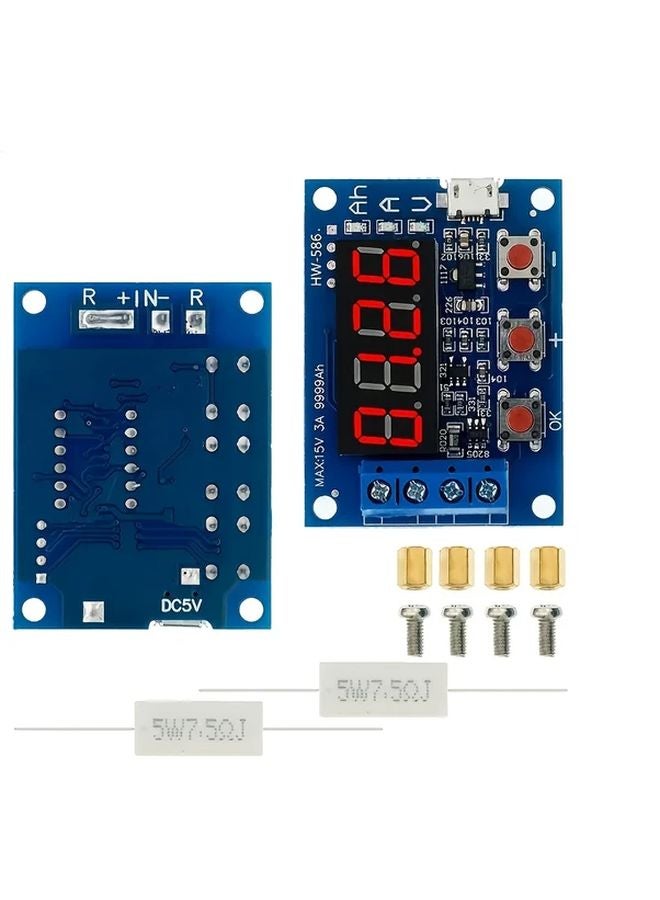 ZB2L3 Digital Battery Tester 18650 Lithium Max 36V 3A Discharge Capacity 9999Ah - Image 2