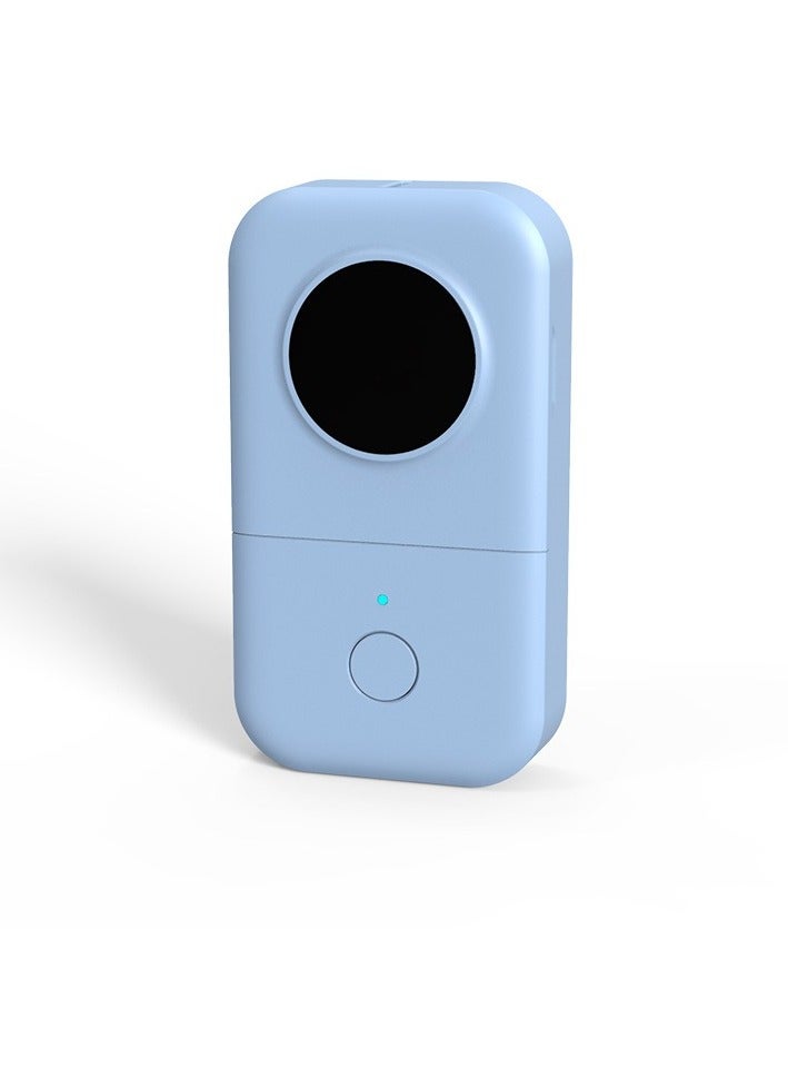 phomemo Label Maker Machine, Portable Bluetooth Label Printer, Lightweight Sticker Printer Machine, Compact And Durable Labeler For School Office Home Organization, (1pc, Blue) - Image 1