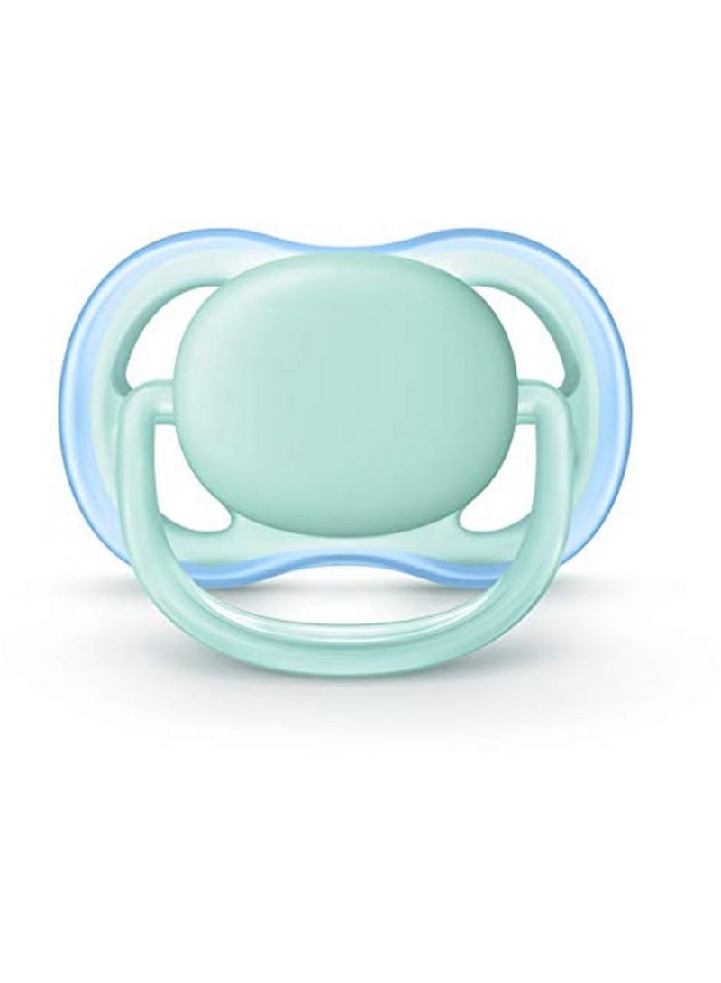 Philips Avent 2-Piece Ultra Air Night Soft Pacifier Set Blue - Image 3