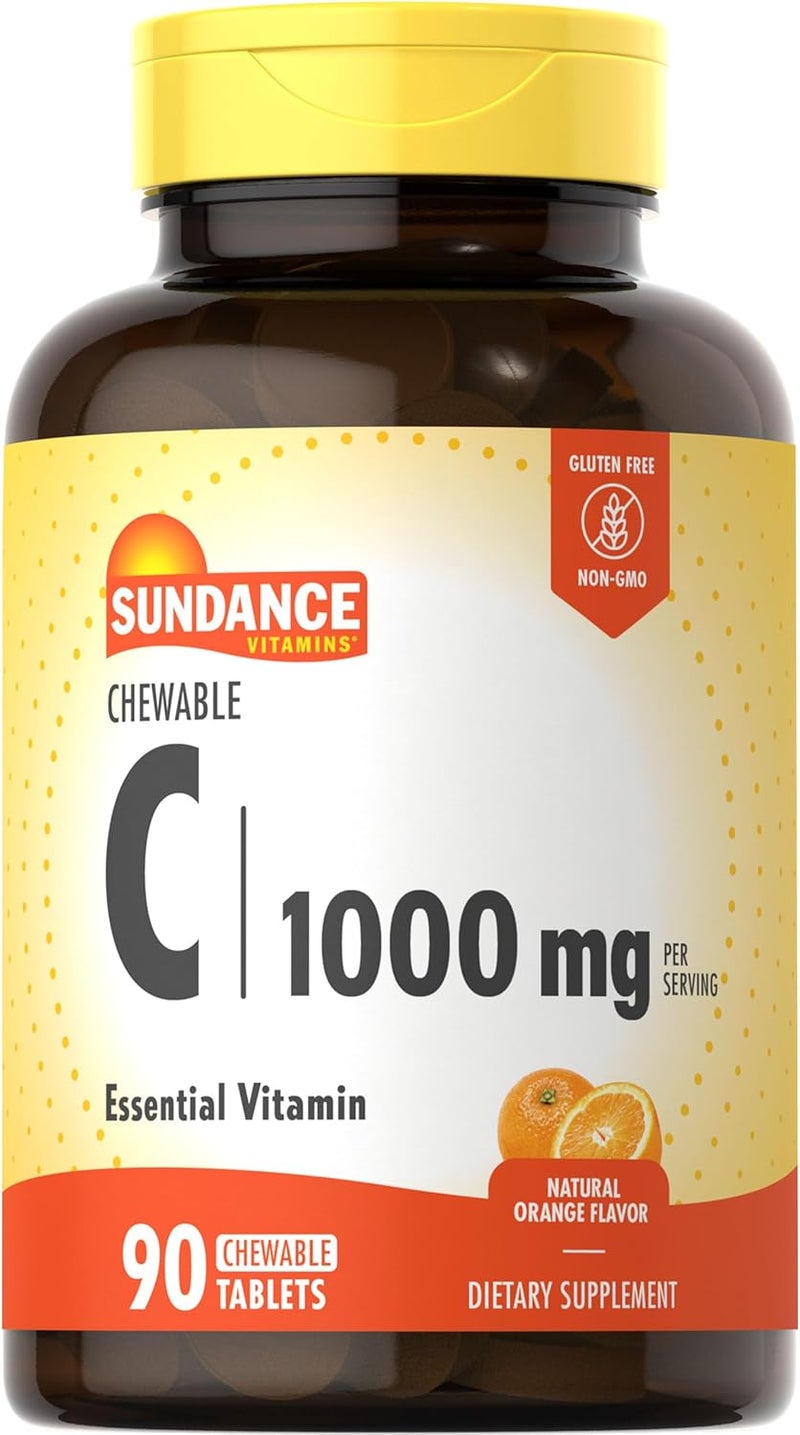 Sundance Chewable Vitamin C 1000mg for Adults - Image 1